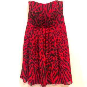Animal print dress